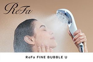 全室にReFaのシャワーヘッド完備